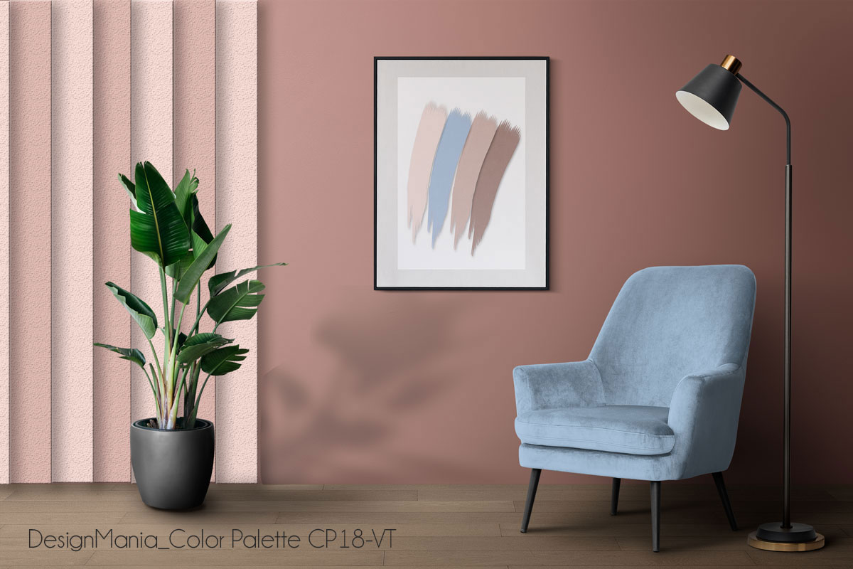 Picture frame mockup psd hanging in modern living room home deco