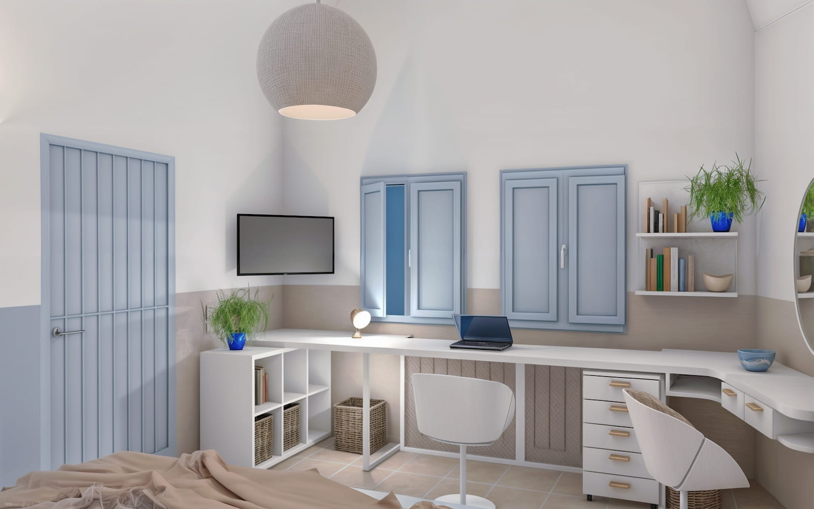 DesignMania_Bedroom-and-Home-Office-in-Santorini-3