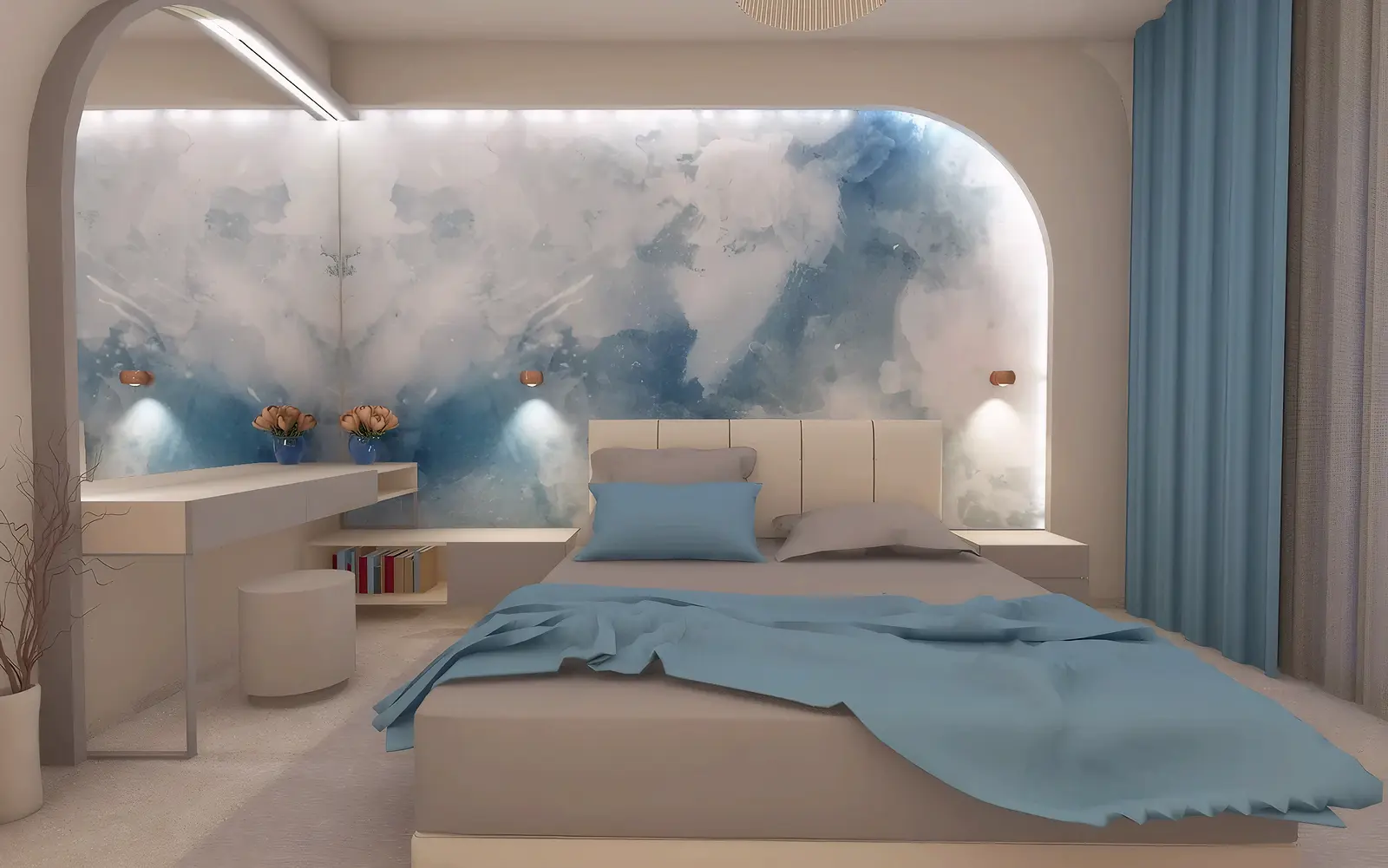 Apartment-on-Skopelos-Bedroom-2