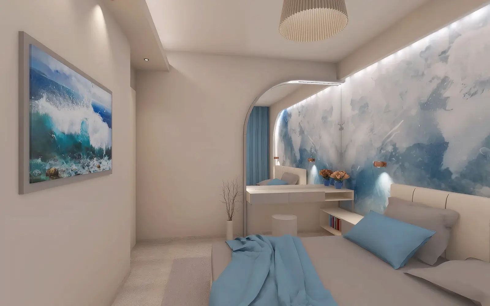 Apartment-on-Skopelos-Bedroom-3