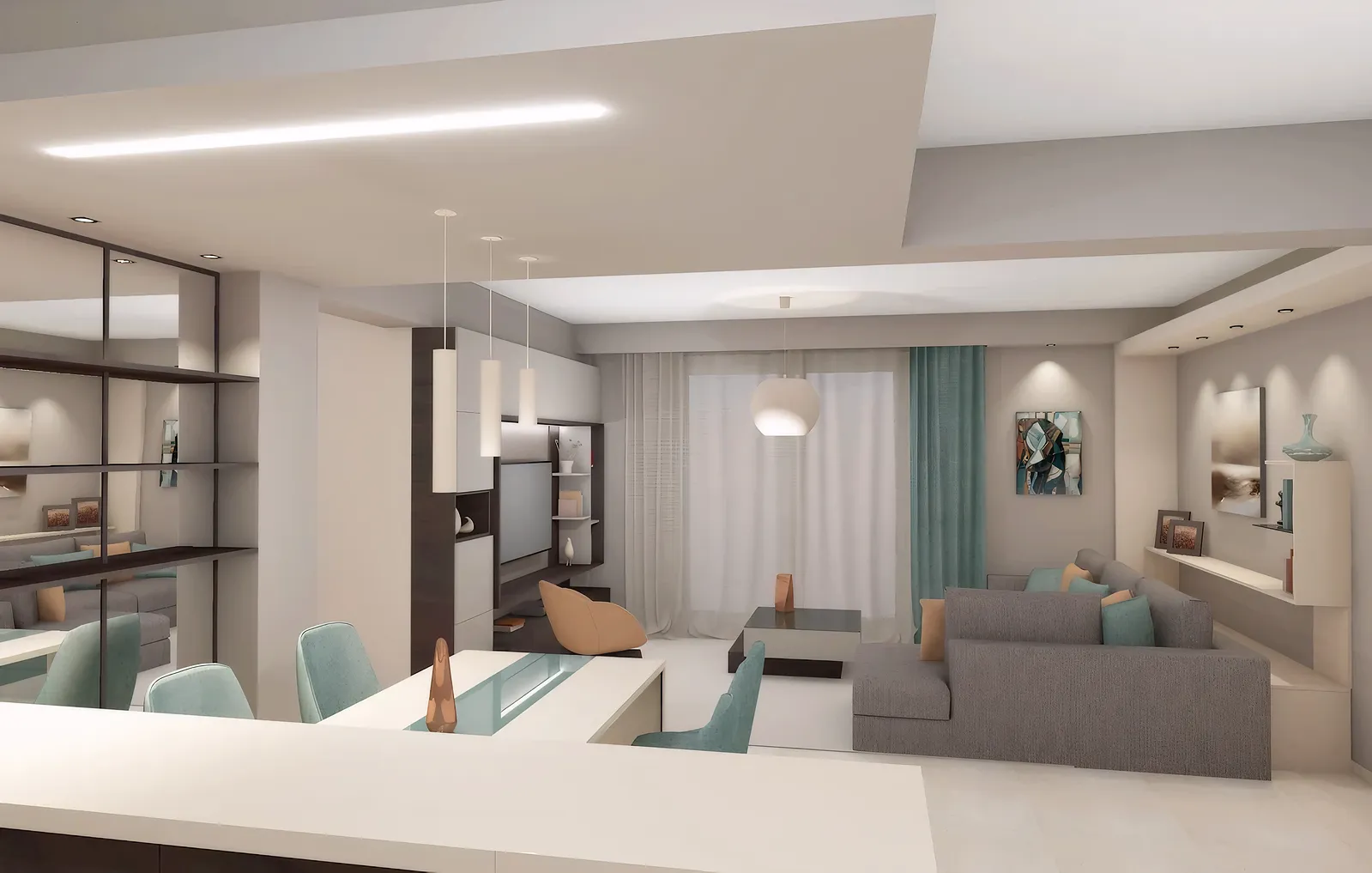 Σχεδιασμός Διαμερίσματος στην Κοζάνη_1